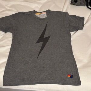 Gray Aviator Nation t shirt size medium